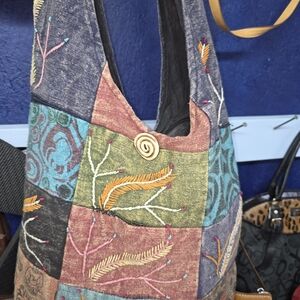 Bohemian Patchwork Crossbody Bag